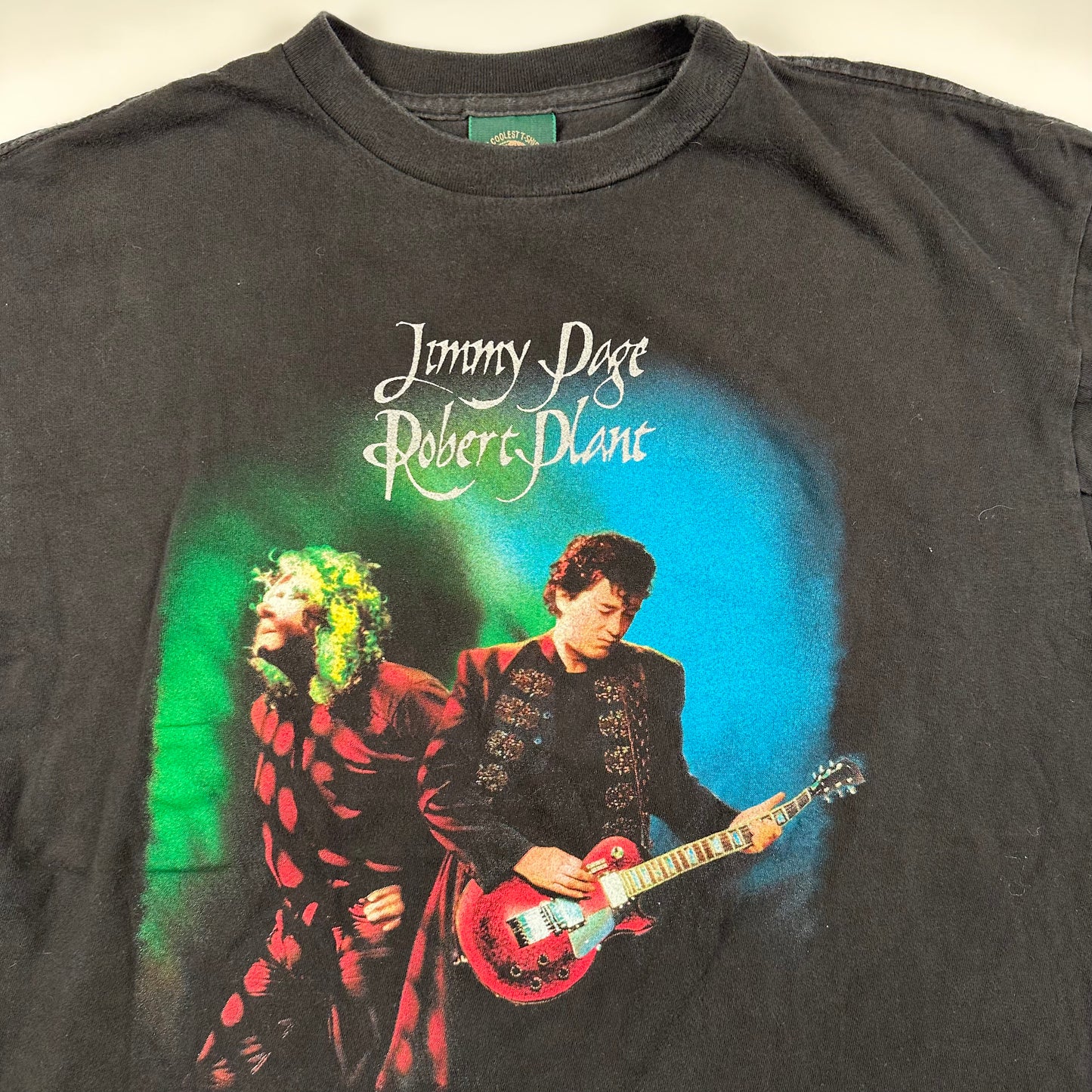 Vintage 1998 Jimmy Page Robert Plant Shirt XL