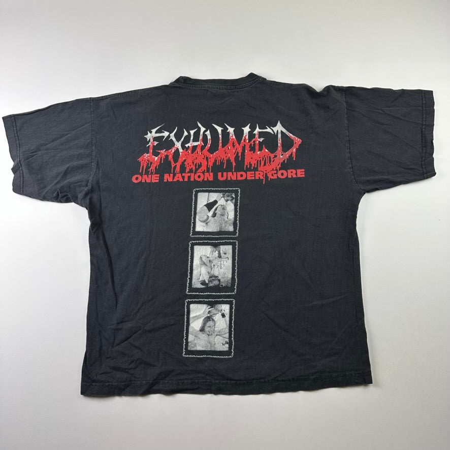 Vintage 90s Exhumed Shirt XL Slaughtercult