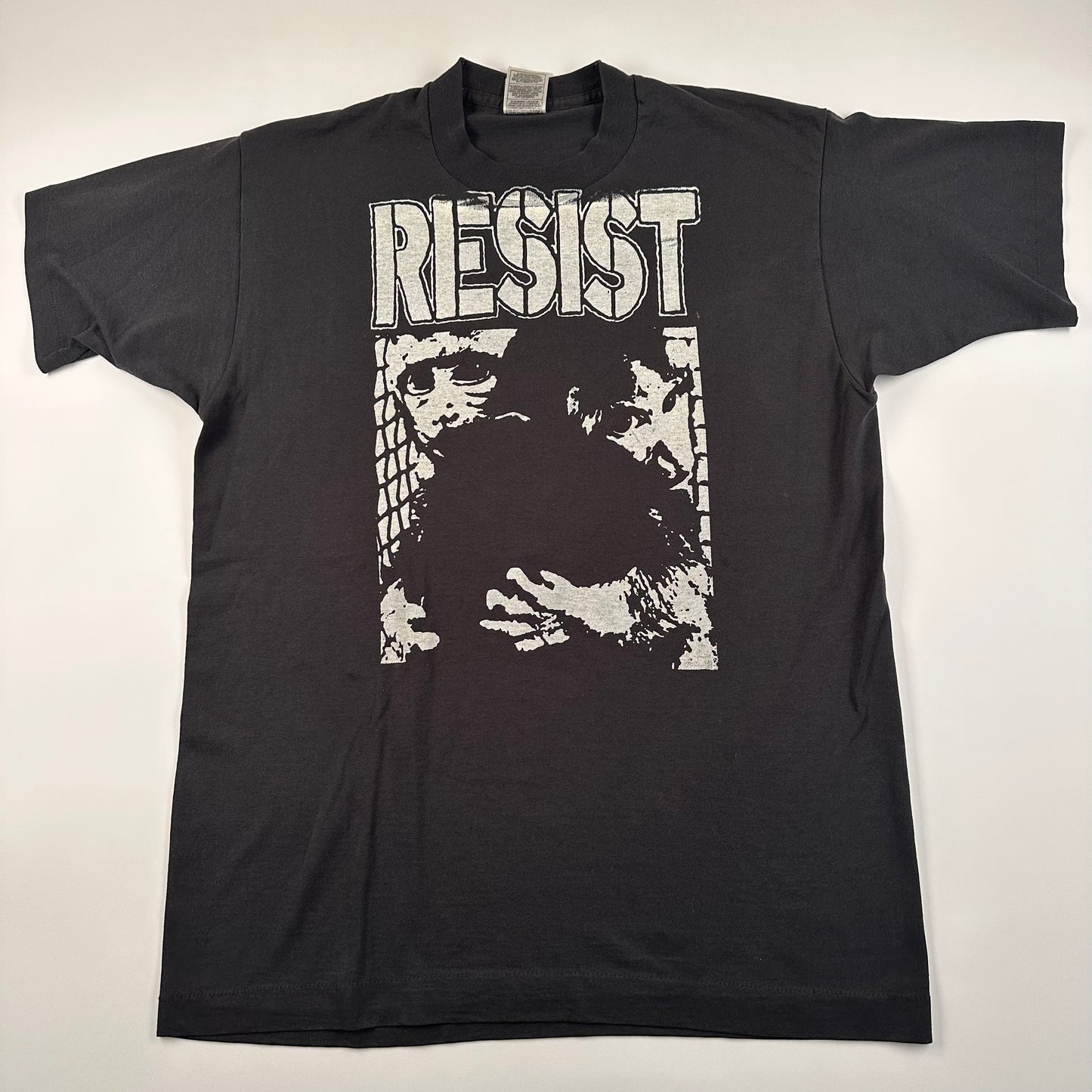 Vintage 90s Resist Shirt Large