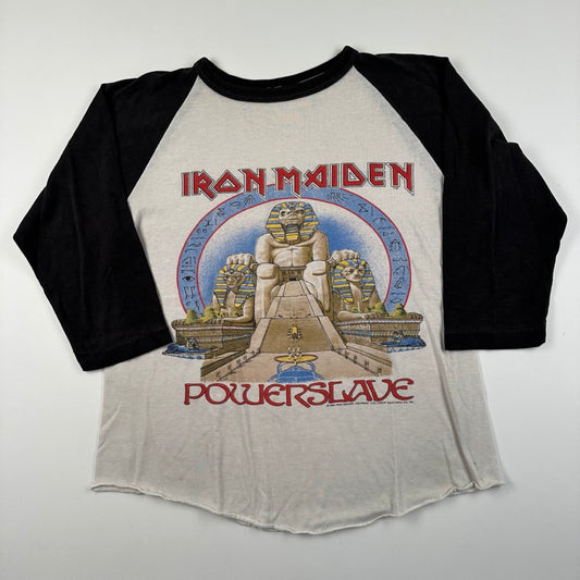 Vintage 1984 Iron Maiden Shirt Medium Powerslave