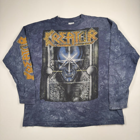 Vintage 90s Kreator Long Sleeve Shirt XL Cause For Conflict