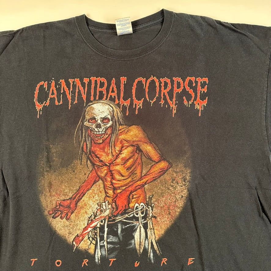 2000s Cannibal Corpse Shirt XXL Torture