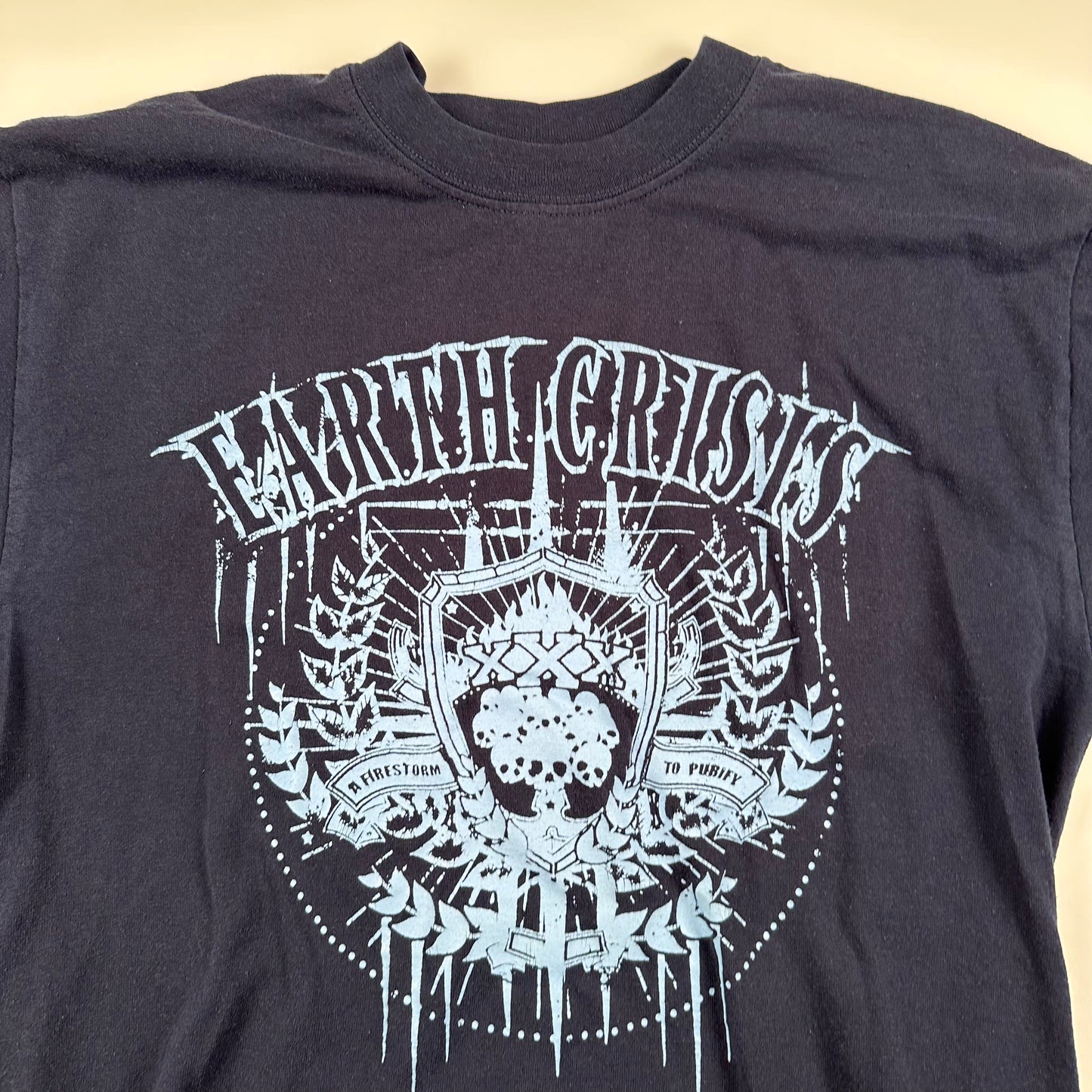 Vintage 2000s Earth Crisis Shirt Medium