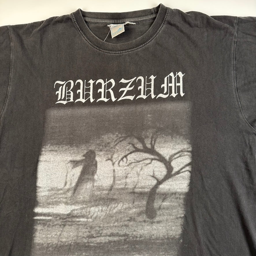 Vintage 90s Burzum Shirt Large When Night Falls