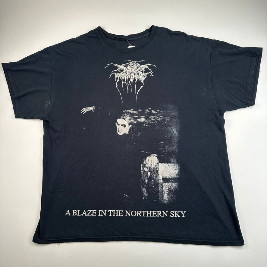 Vintage 2000s Dark Throne Shirt XL A Blaze In The Northern Sky