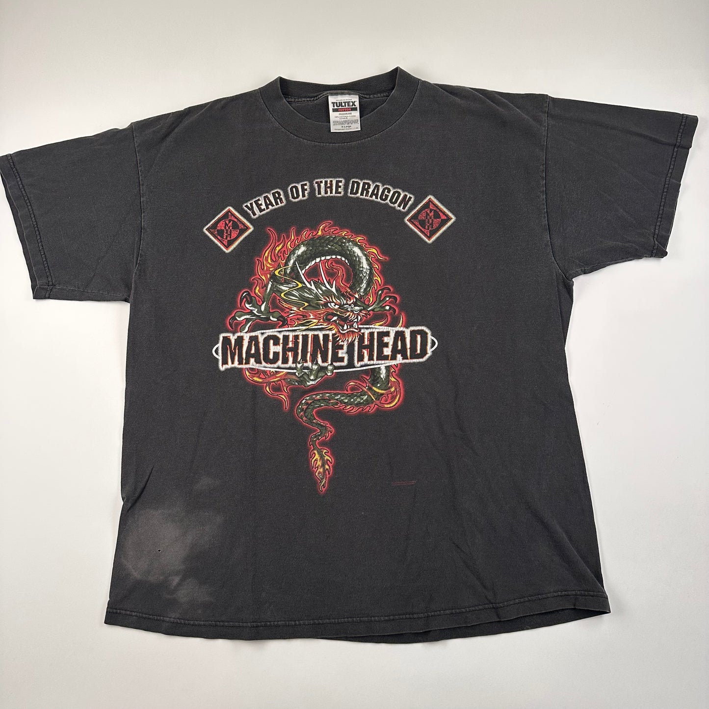 Vintage 2000 Machine Head Shirt XL Year Of The Dragon