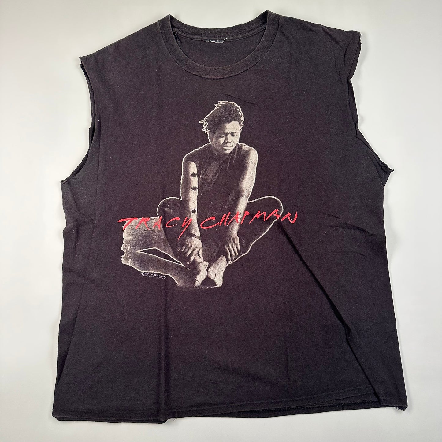 Vintage 1989 Tracy Chapman Sleeveless Shirt Large