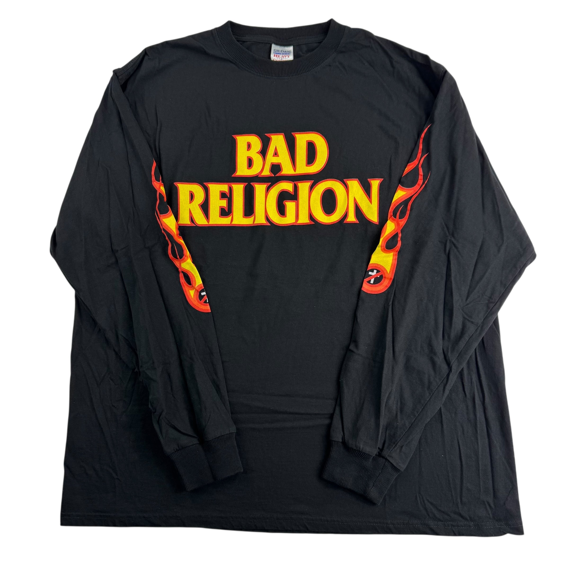 Vintage 90s Bad Religion Long Sleeve Shirt XL The New