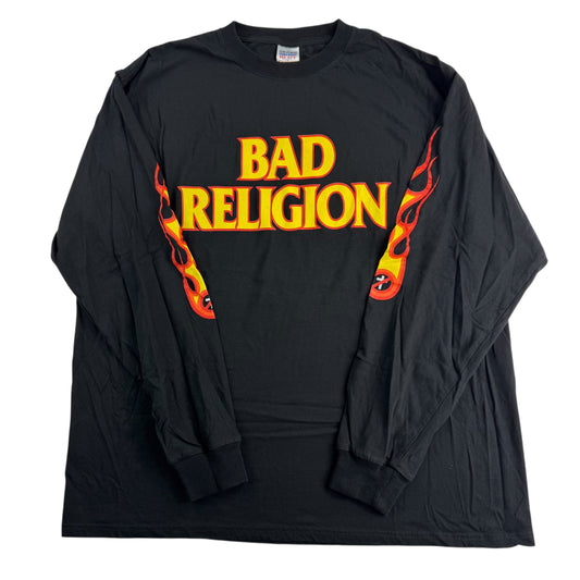 Vintage 90s Bad Religion Long Sleeve Shirt XL The New America