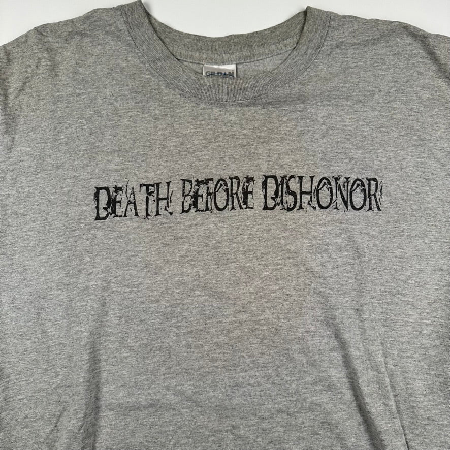 Vintage 2000s Death Before Dishonor Shirt Large