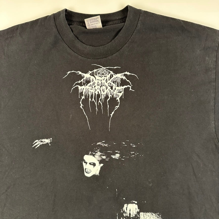 Vintage 90s Darkthrone Shirt XL A Blaze In The Northern Sky