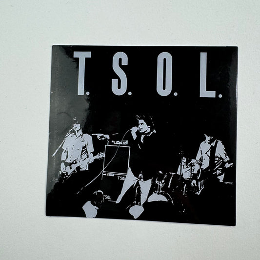 T.S.O.L. Sticker