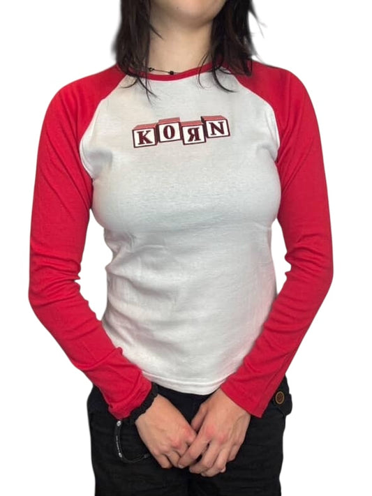 Vintage 2000s Korn Women’s Shirt Large Blocks