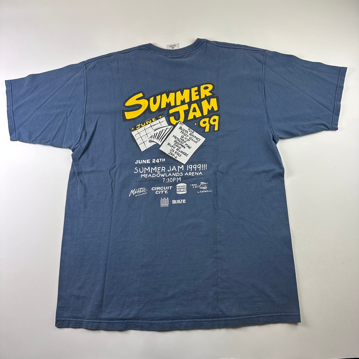 Vintage 1999 Hot 97 Shirt XL Summer Jam