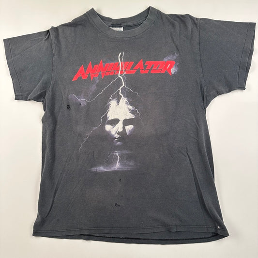 Vintage 1990 Annihilator Shirt Large Never Neverland