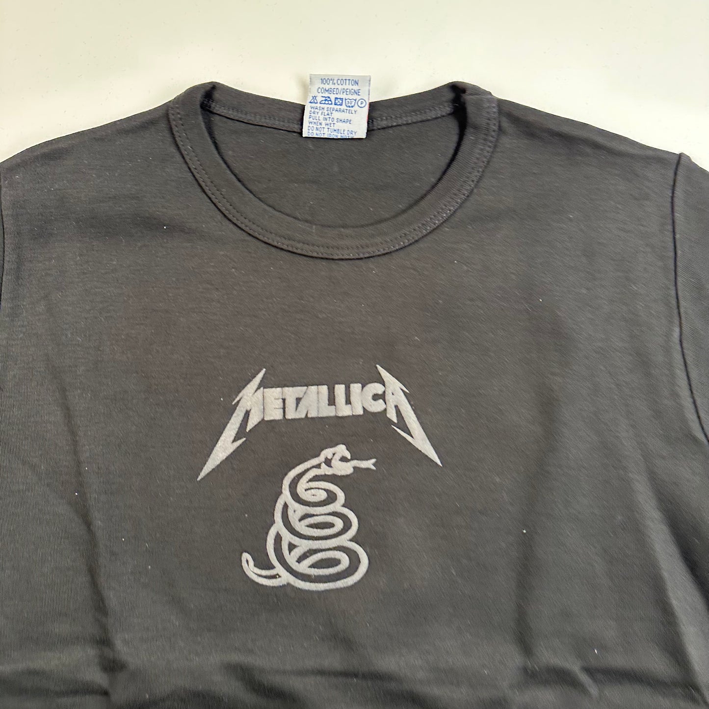 Vintage 90s Metallica Womens Shirt Small