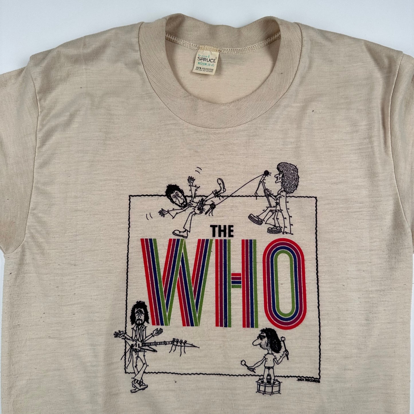 Vintage 70s The Who Shirt Medium