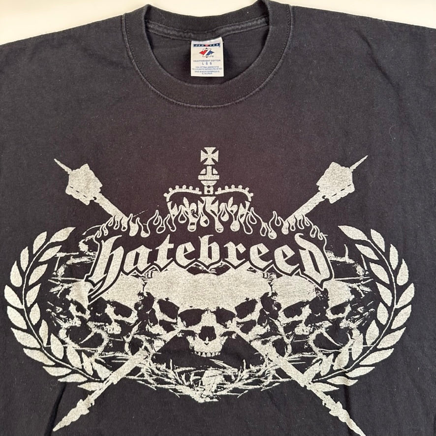 Vintage 2000s Hatebreed Shirt Large