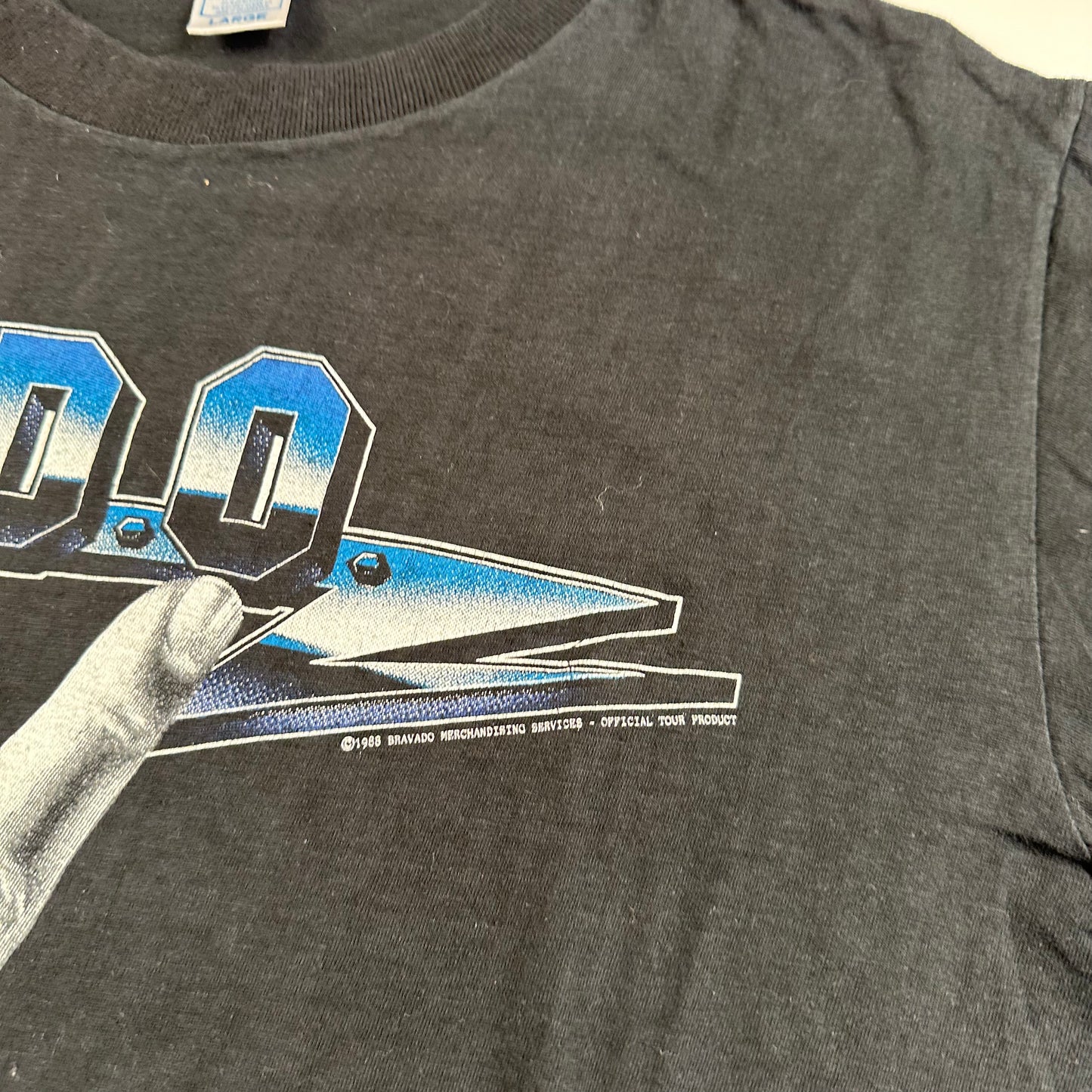 Vintage 1989 U.D.O. Shirt Large Mean Machine