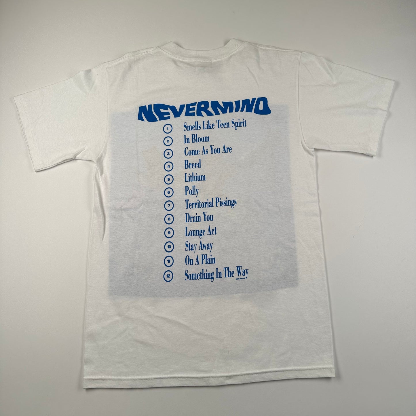 Vintage 2002 Nirvana Shirt Small Nevermind