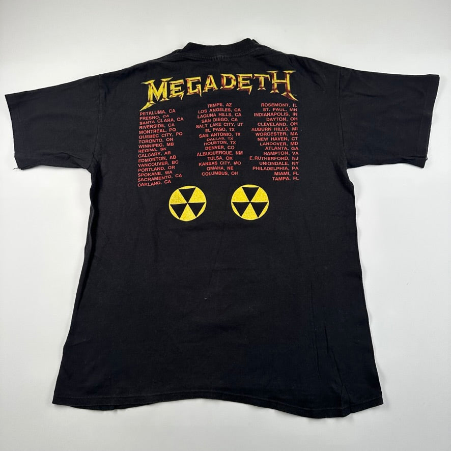 Vintage 1990 Megadeth Shirt Large