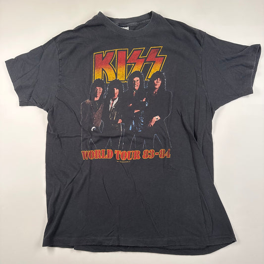 Vintage 1983 Kiss Shirt XL 83-84