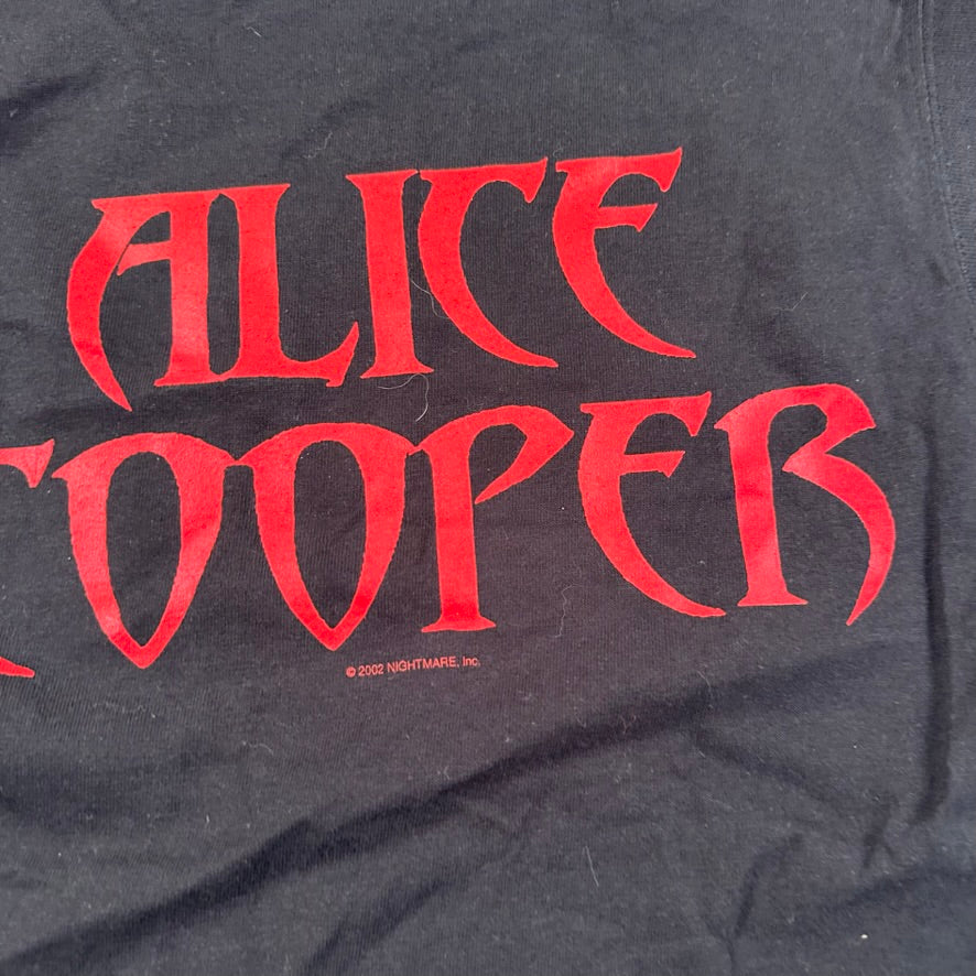 Vintage 2002 Alice Cooper Sleeveless Shirt Medium