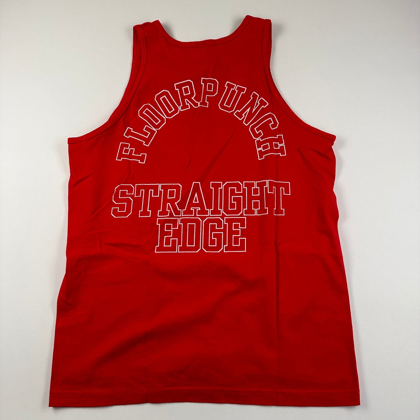 Floorpunch Tank Top Shirt Large Straight Edge