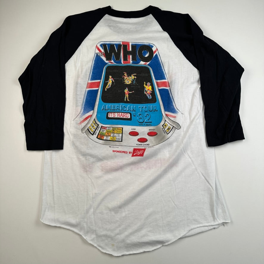 Vintage 1982 The Who Shirt XL American Tour