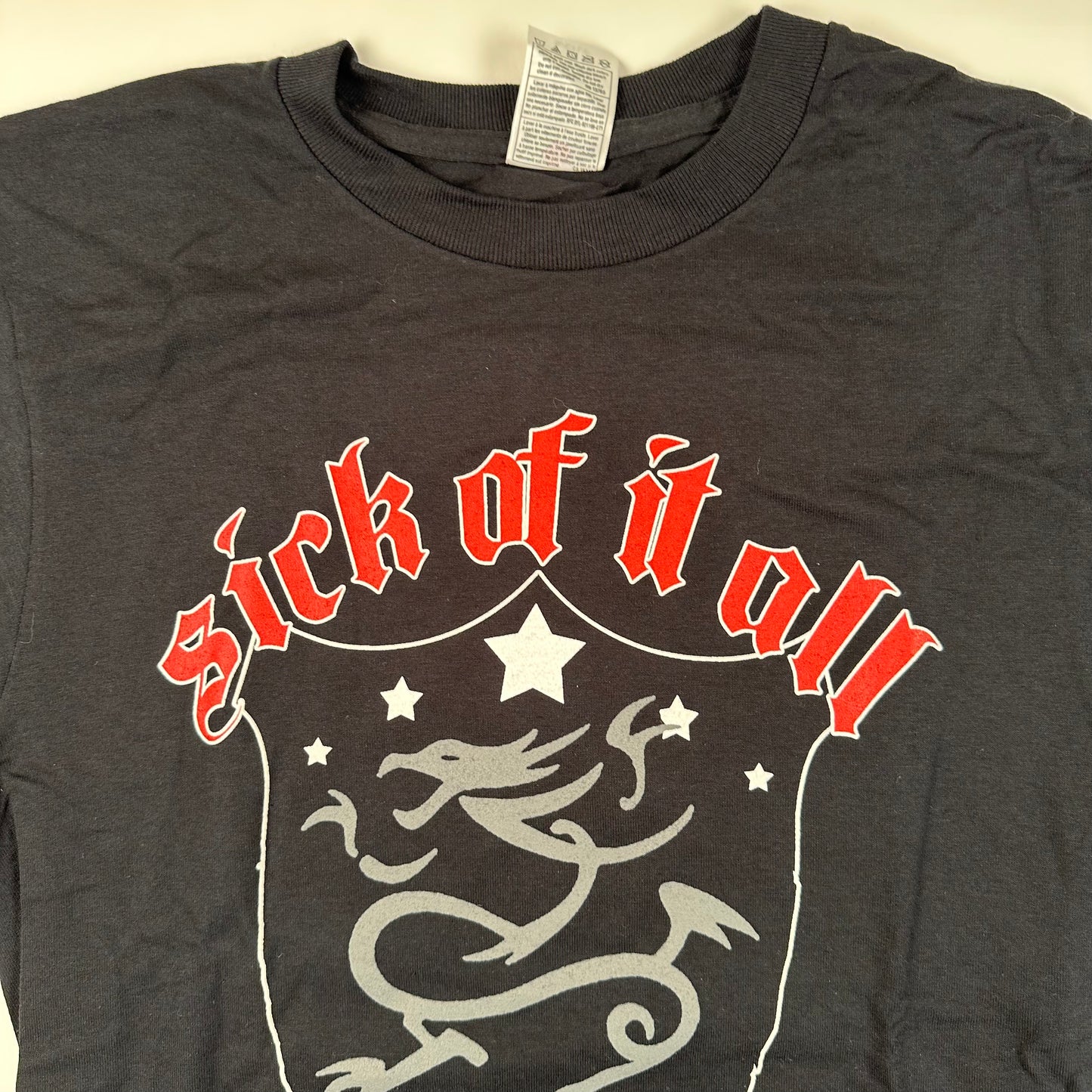 Vintage 2000s Sick Of It All Shirt Small