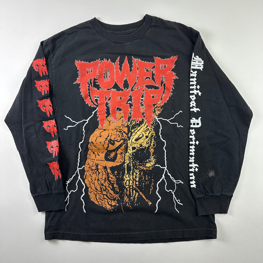 2013 Power Trip Long Sleeve Shirt Large Manifest Decimation