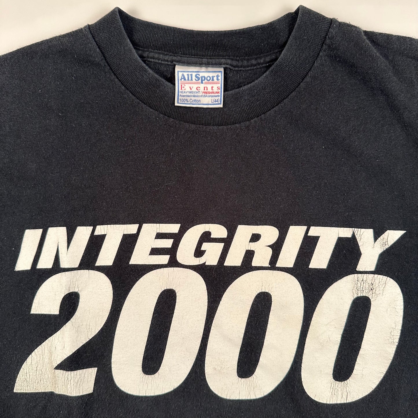 Vintage 2000 Integrity Shirt Large