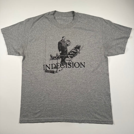 Vintage 90s Indecision Shirt Large We Live By Desperate Means