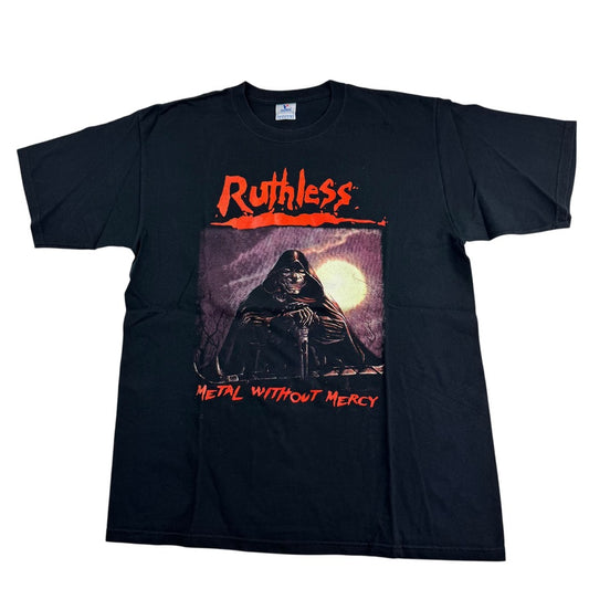 Vintage 2000s Ruthless Shirt Large Metal Without Mercy