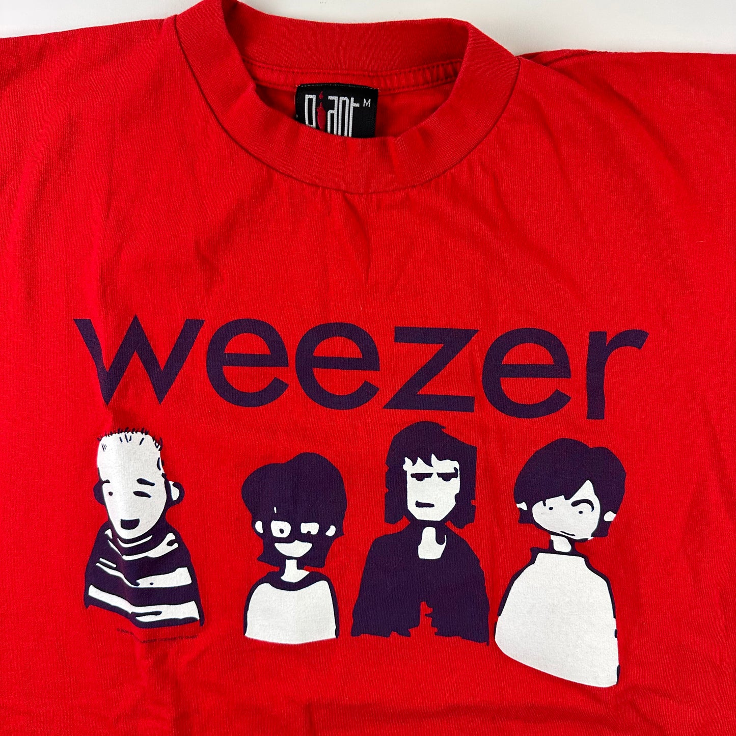 Vintage 2000s Weezer Shirt Medium