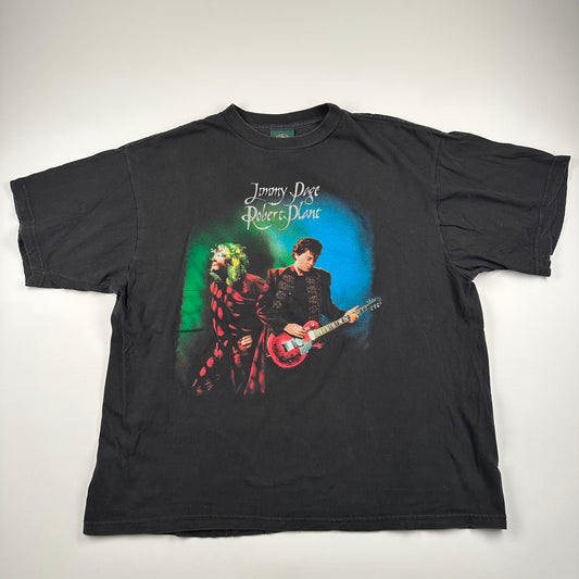 Vintage 1998 Jimmy Page Robert Plant Shirt XL