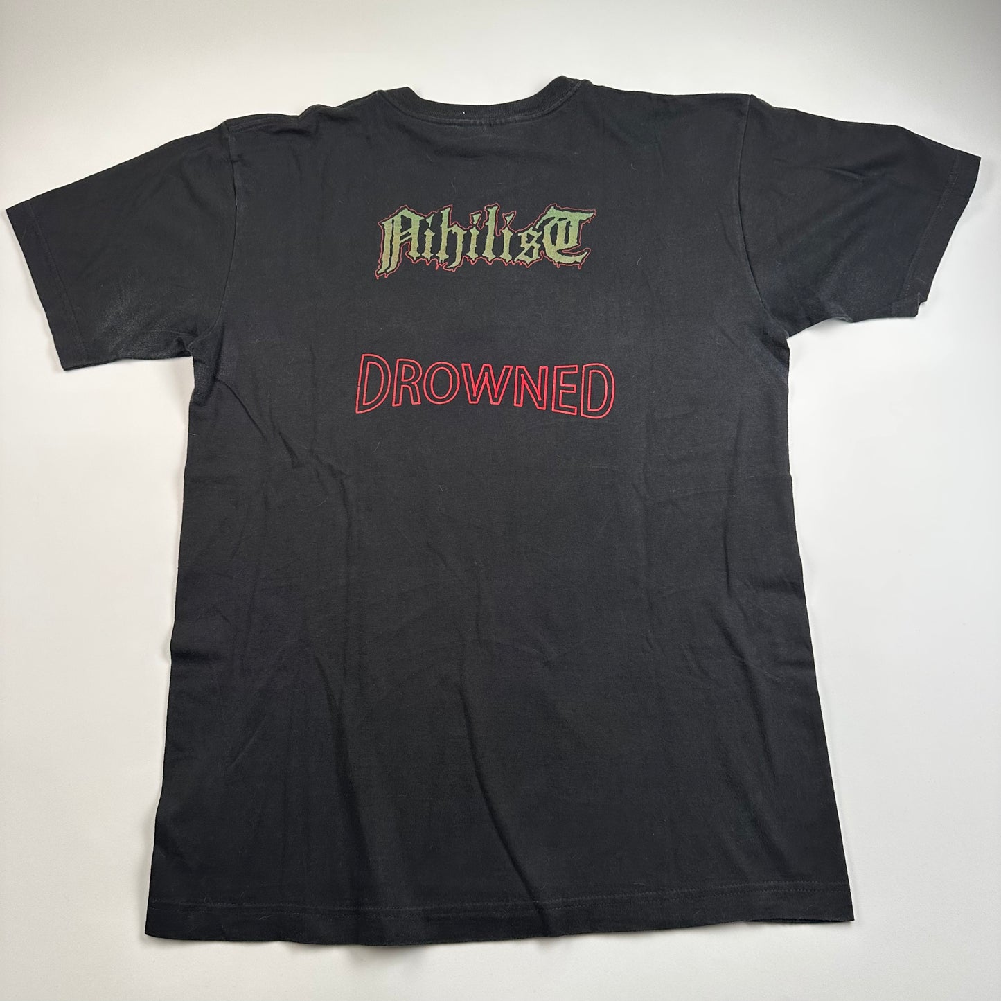 Vintage 90s Nihilist Shirt Large Drowned