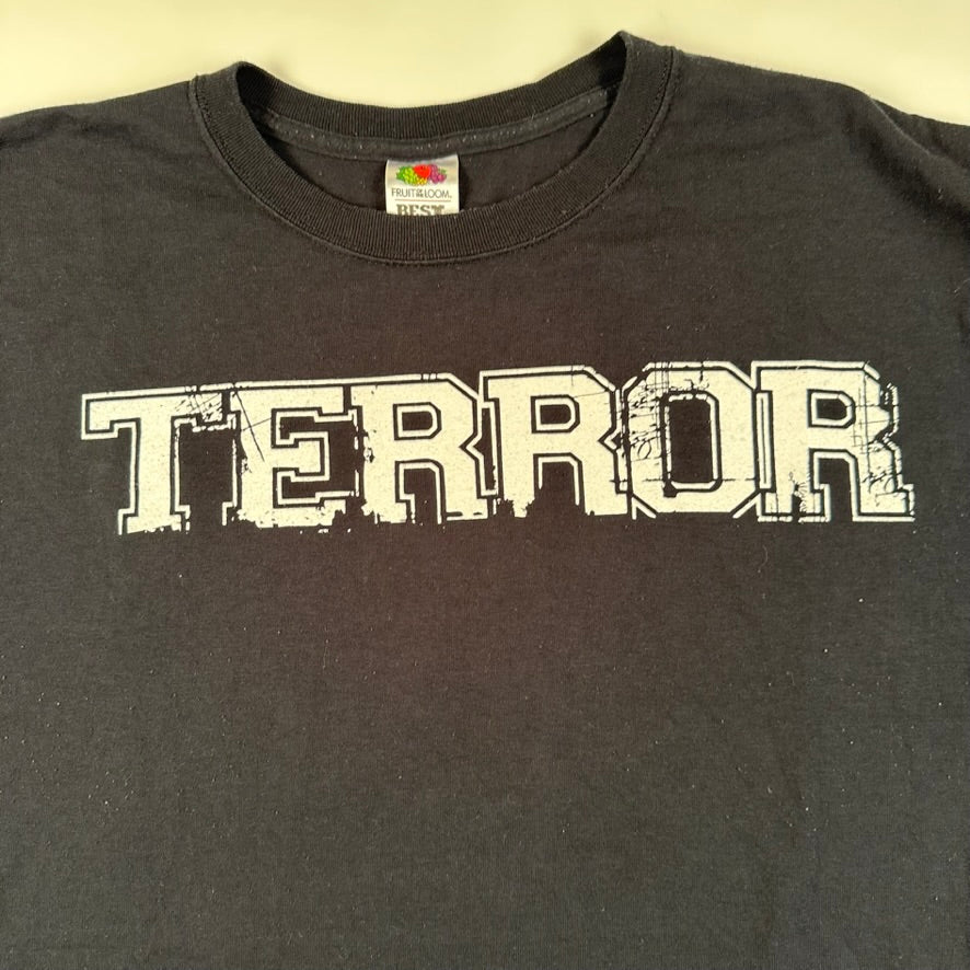 Vintage 2000s Terror Shirt XL Trustkill One With The Underdogs