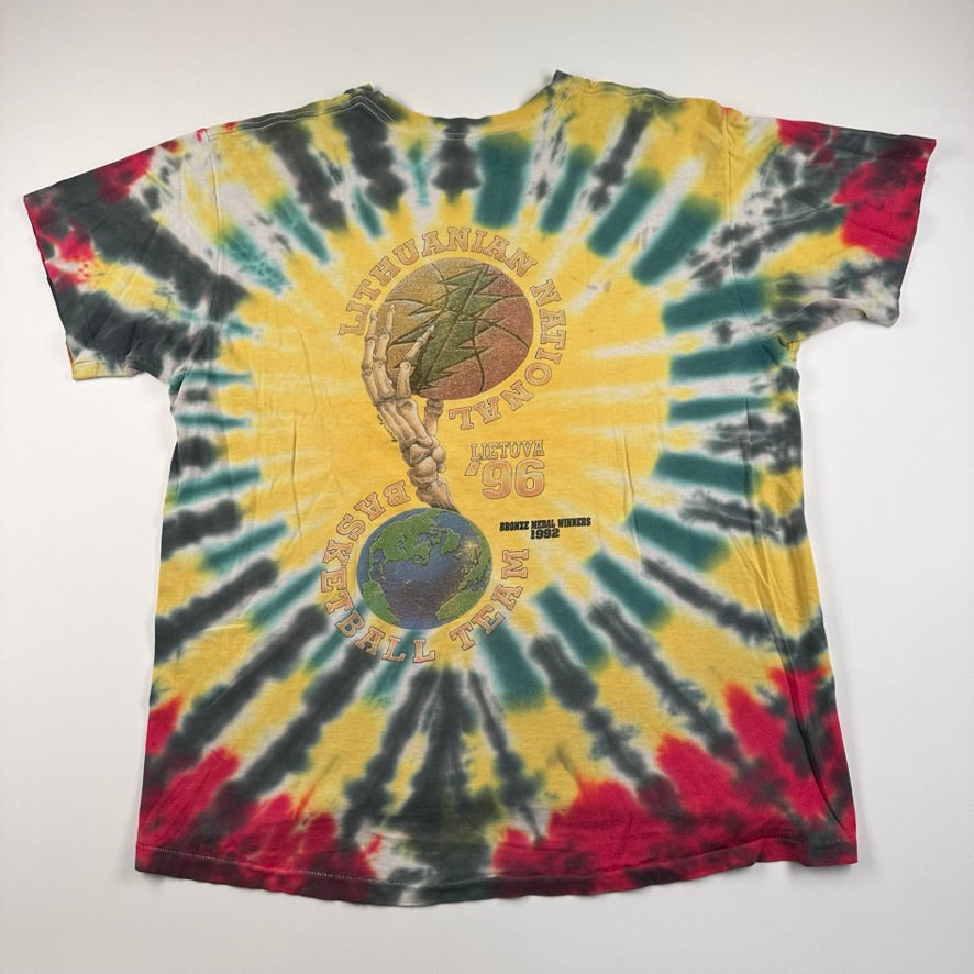 Vintage 1996 Grateful Dead Shirt XL Lithuania Basketball