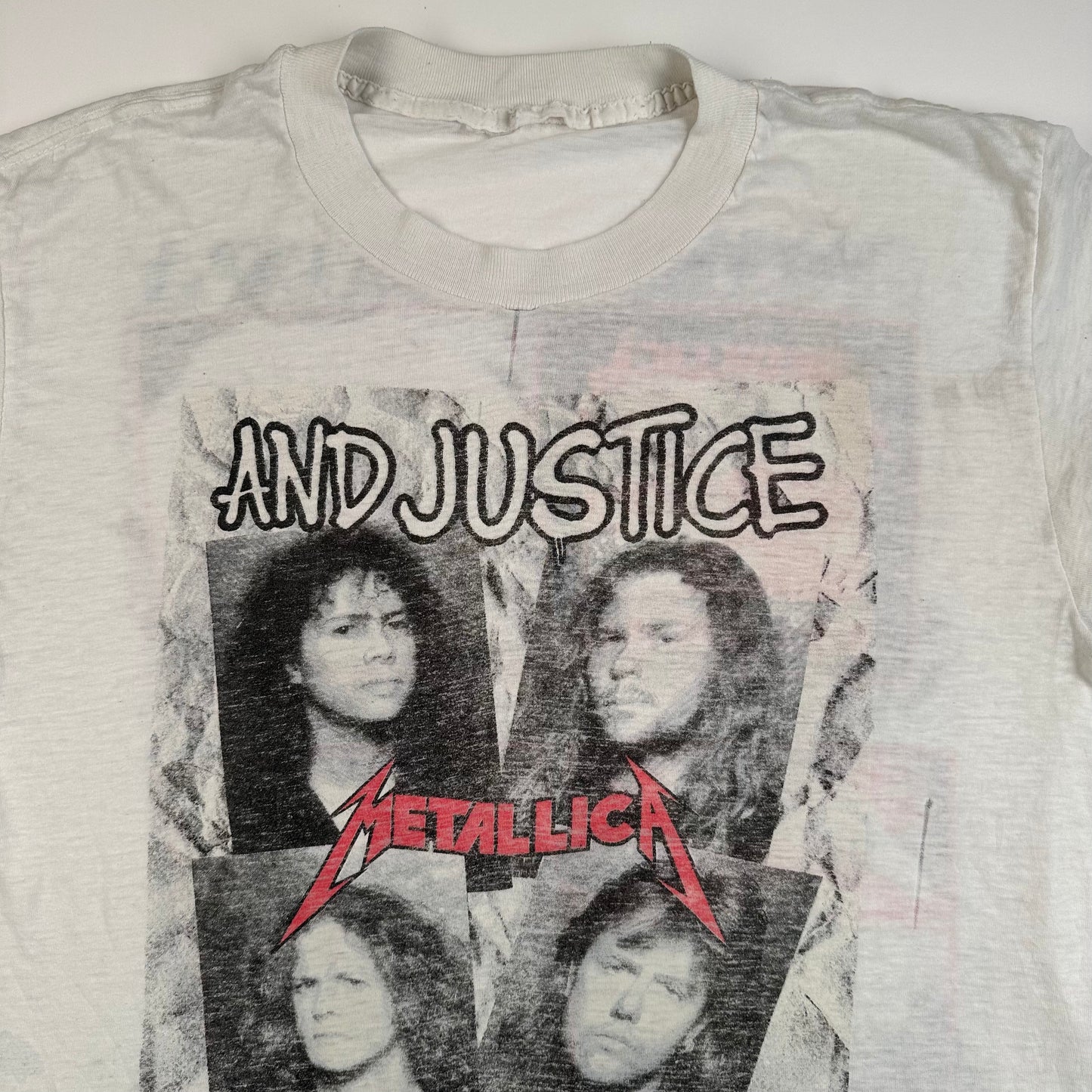 Vintage 1988 Metallica Shirt Medium And Justice For All