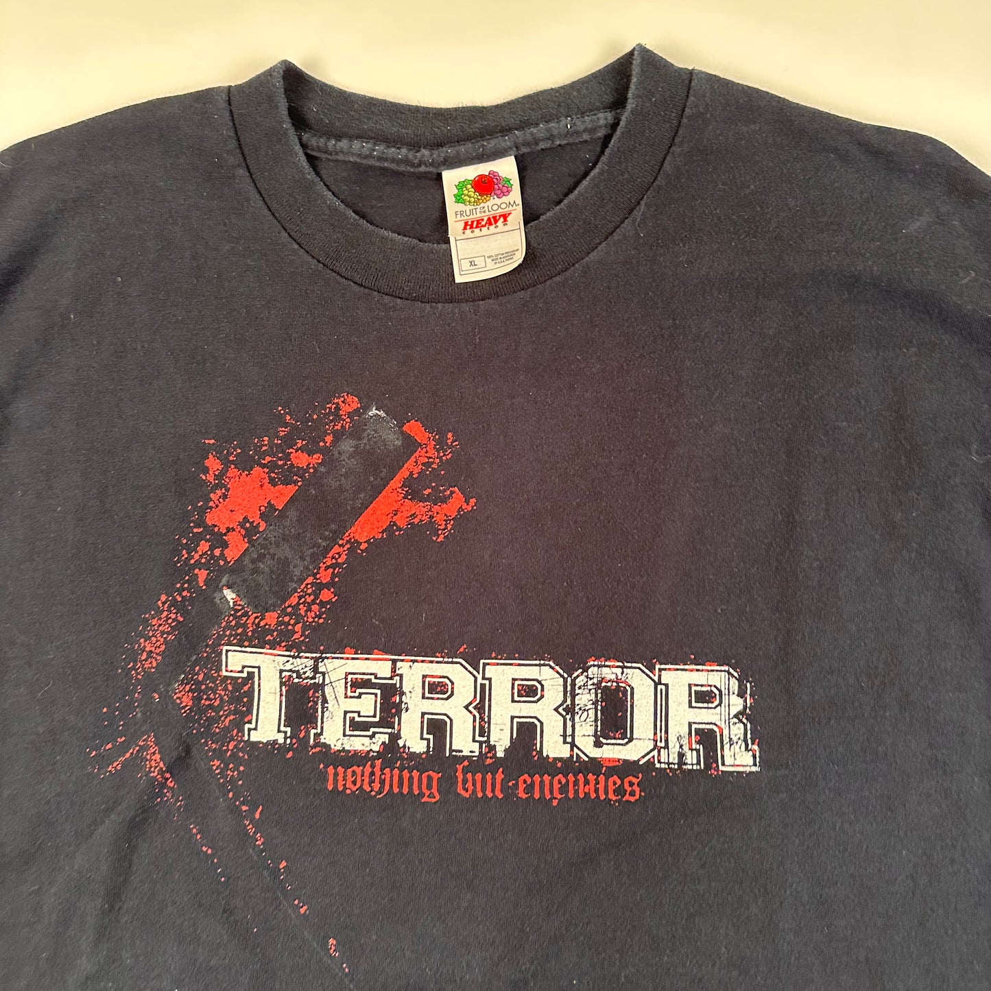 Vintage 2000s Terror Shirt XL Nothing But Enemies