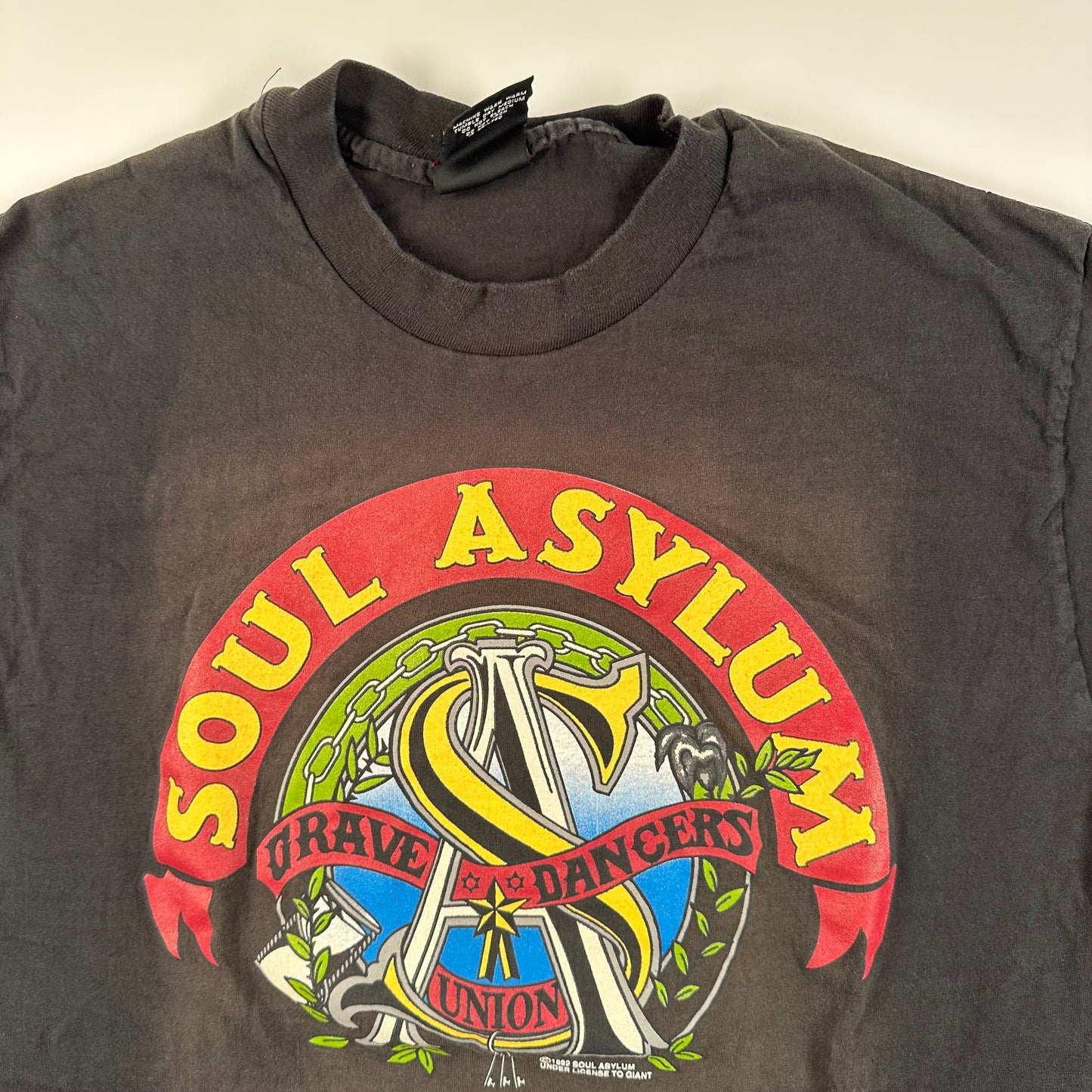 Vintage 1992 Soul Asylum Shirt Large Grave Dancers