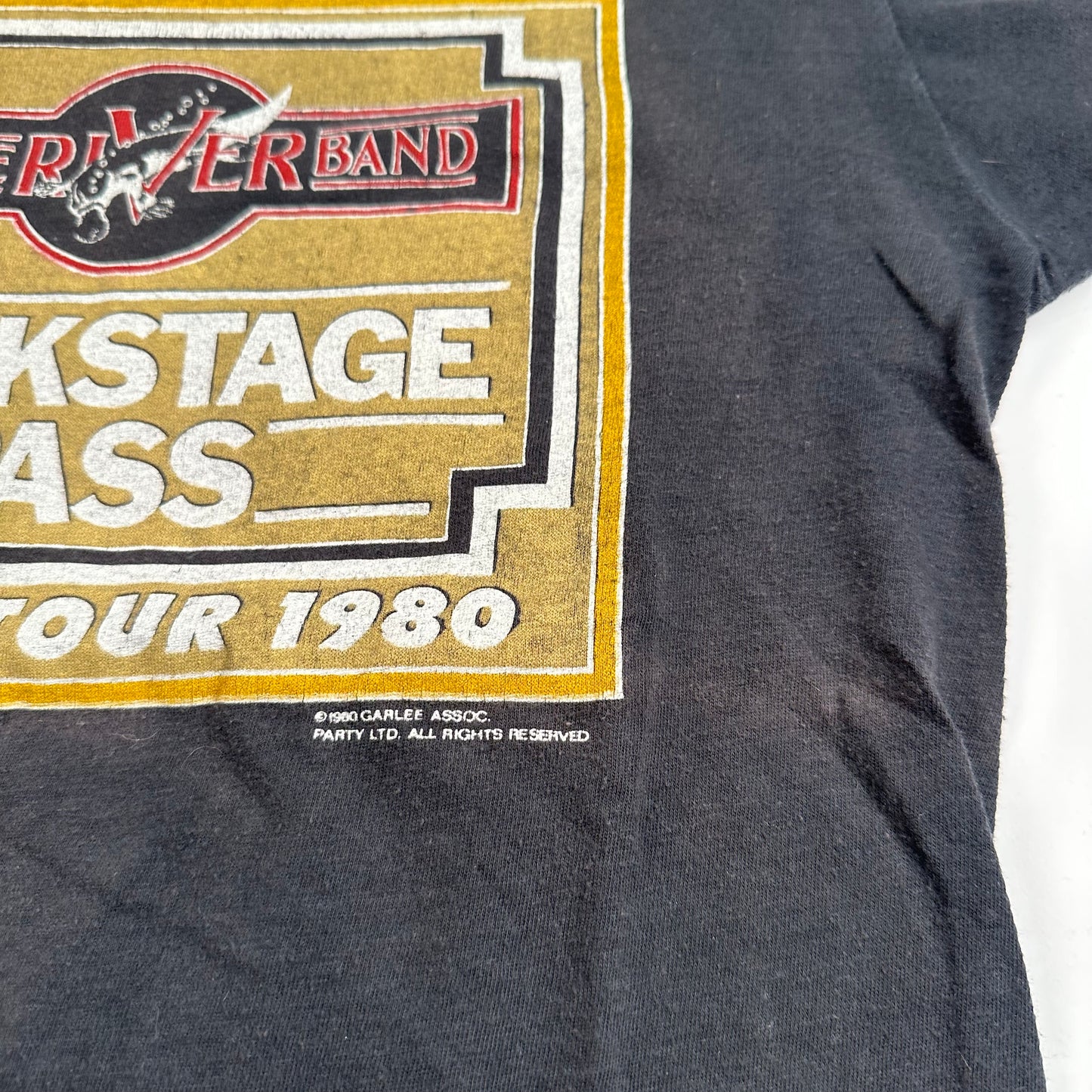 Vintage 1980 Little River Band Shirt Large Backstage Pass