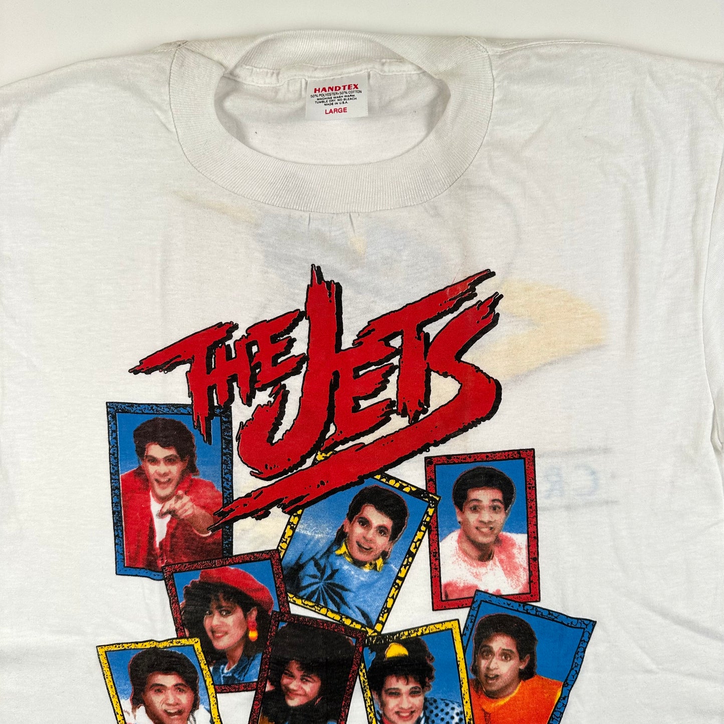 Vintage 1987 The Jets Shirt Large Crush Tour