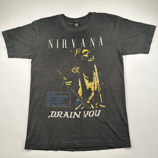 Vintage 90s Nirvana Shirt XL Drain You