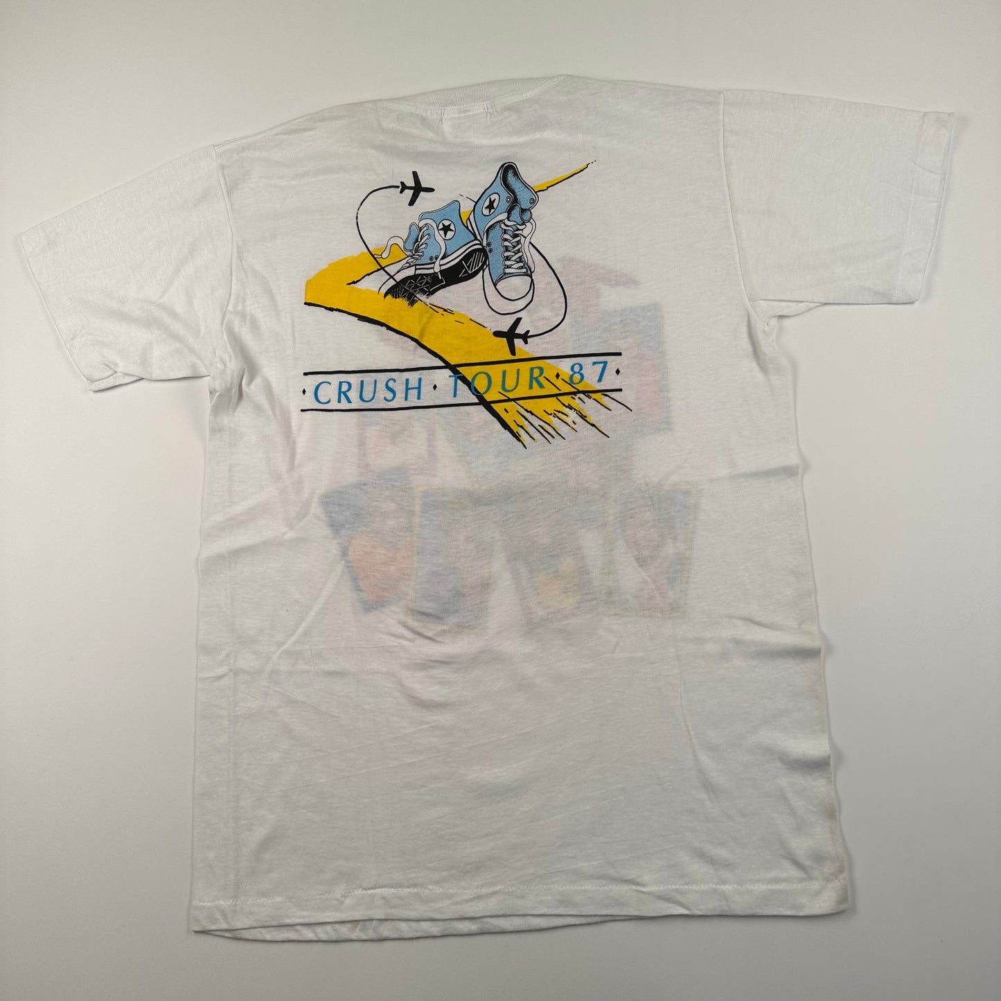 Vintage 1987 The Jets Shirt Large Crush Tour