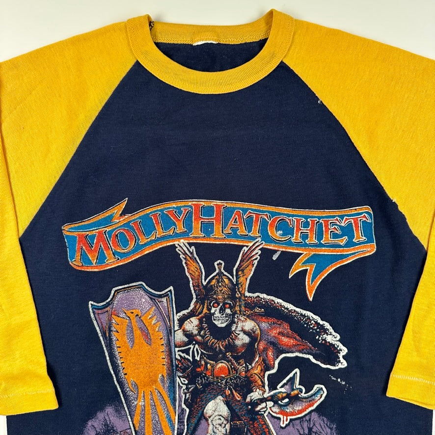 Vintage 70s Molly Hatchet Shirt Large