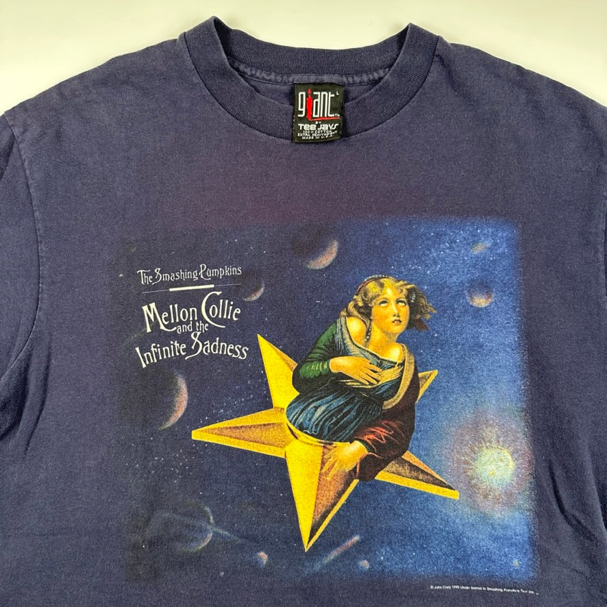 Vintage 1995 Smashing Pumpkins Shirt Large Mellon Collie