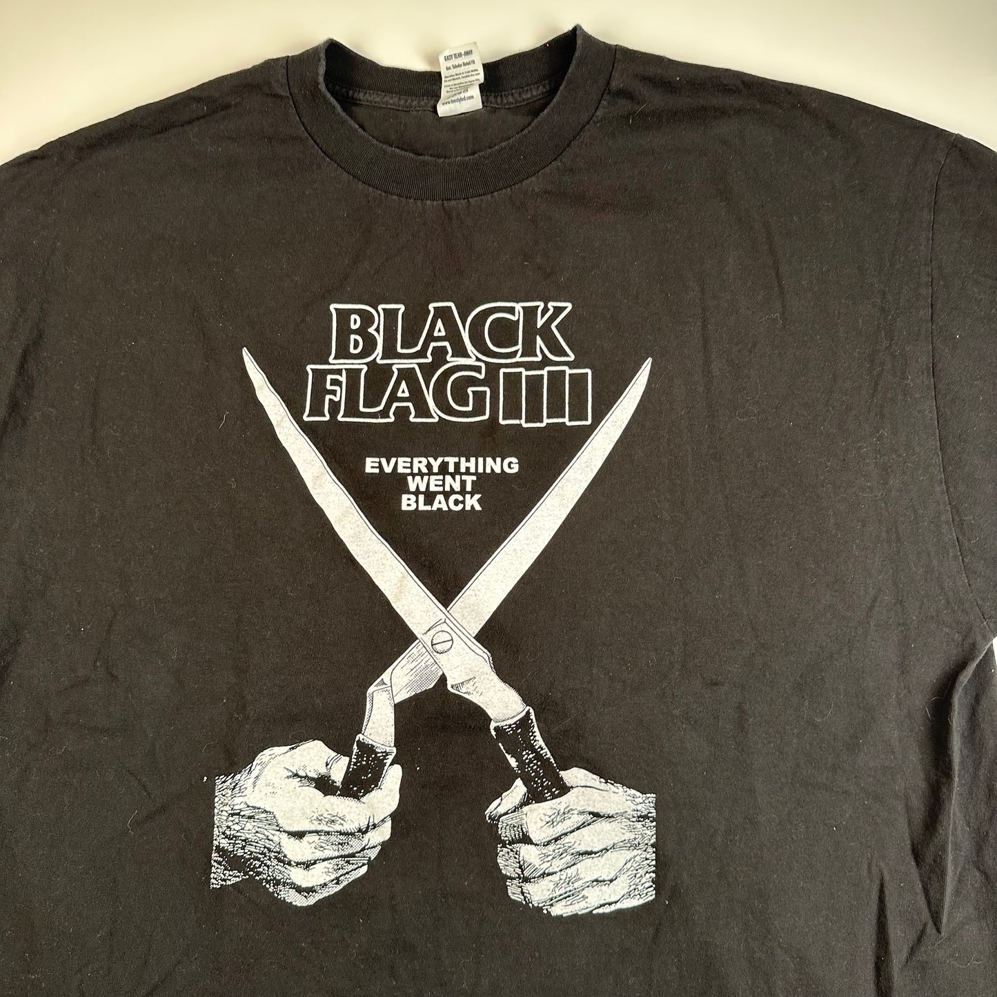 Black Flag Shirt 3XL Everything Went Black