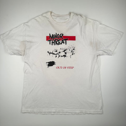 Vintage 90s Minor Threat Shirt XL Out Of Step